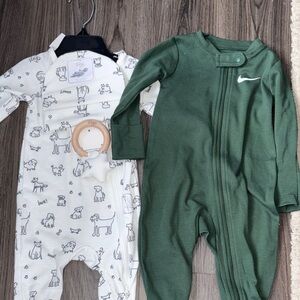 Bundle of 2 BNWT 6-9 month outfits 3 pieces